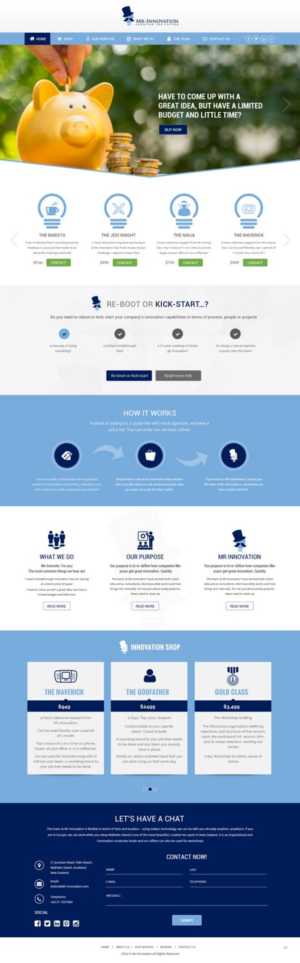 Web Design by pb for this project | Design: #10877570