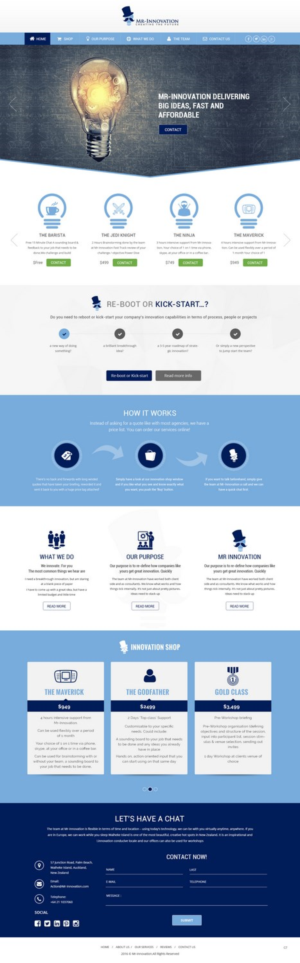 Web Design by pb for this project | Design: #10877571