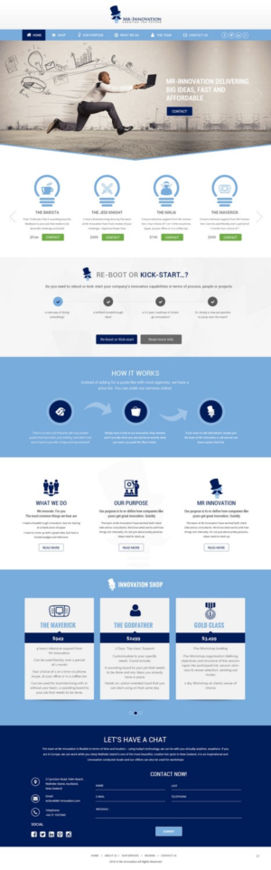 Web Design by pb for this project | Design: #10877572