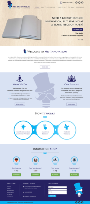 Web Design par Sbss pour ce projet | Design : #10749965