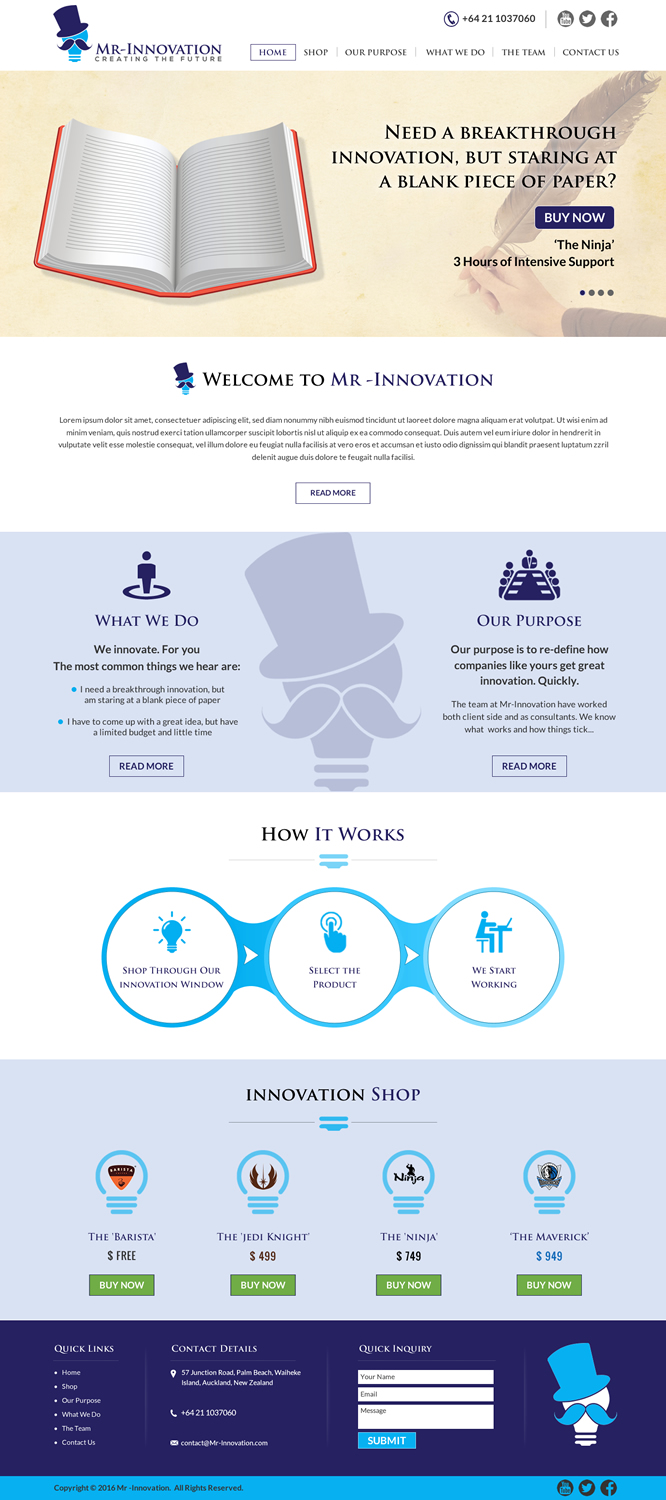 Web Design par Sbss pour ce projet | Design #10749967