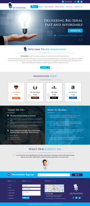 Web Design by Sbss for this project | Design: #10750052