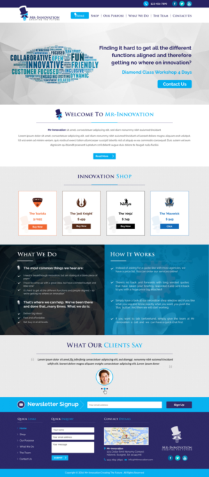 Web Design by Sbss for this project | Design: #10750053