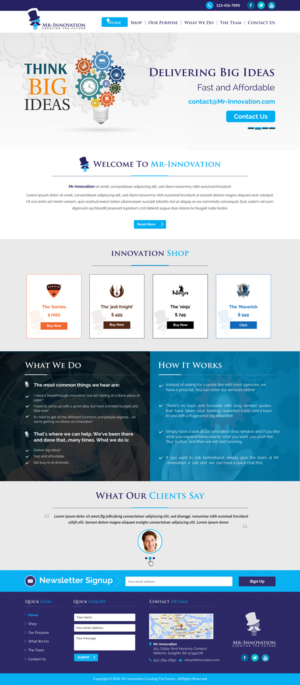 Web Design par Sbss pour ce projet | Design : #10750054