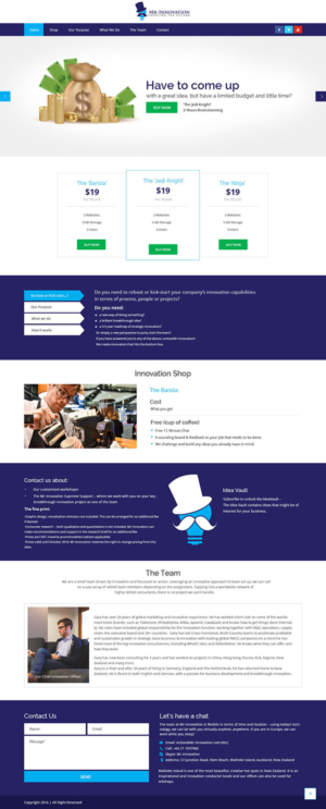 Web Design by syrwebdevelopment for this project | Design #10815050