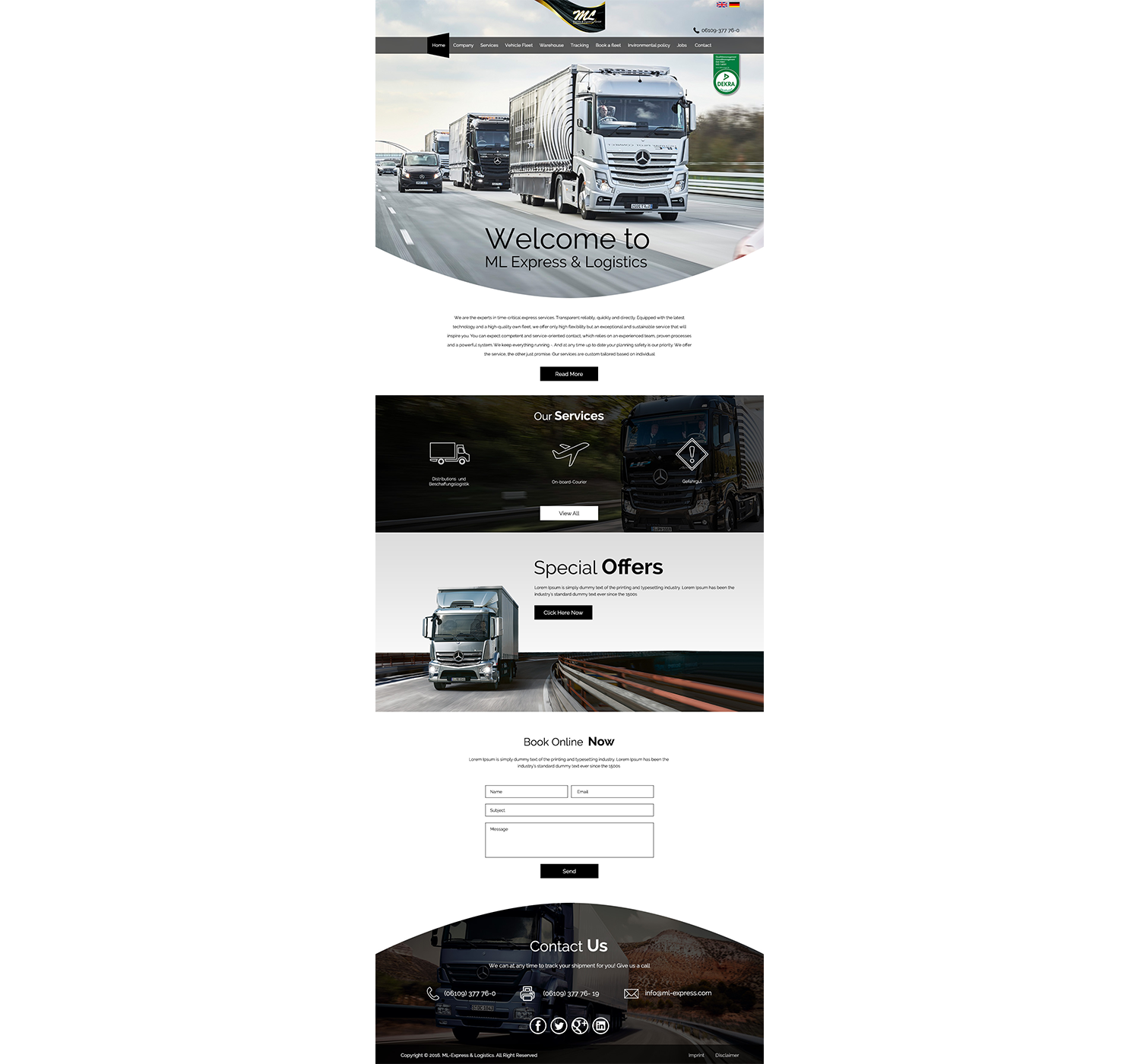 Diseño de Señalética por Hazan S. para ML-Express & Logistics GmbH | Diseño: #10813385