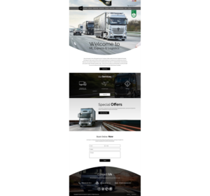 International Logistics-Company needs promotional design for warehouse building