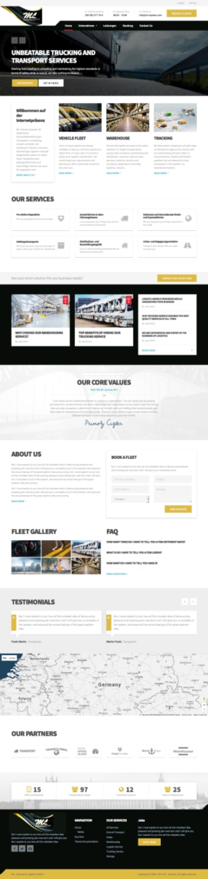 Diseño de Señalética por cCopilot para ML-Express & Logistics GmbH | Diseño: #10781513
