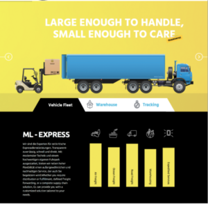 Diseño de Señalética por cCopilot para ML-Express & Logistics GmbH | Diseño: #10791306