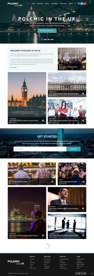 Web Design by pb for this project | Design: #10769414