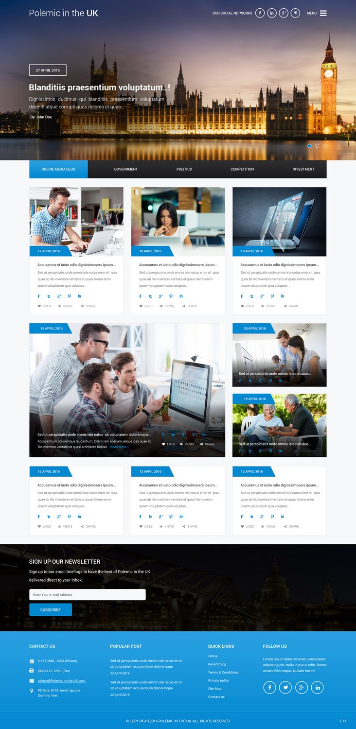 Web Design by pb for this project | Design #10769415