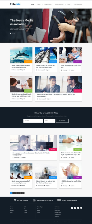 Web Design by pb for this project | Design: #10781096