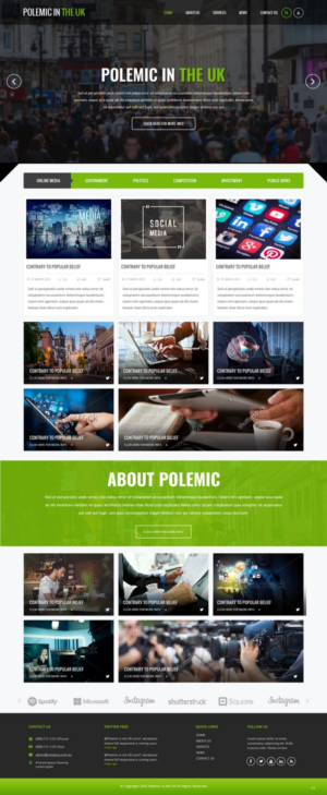 Web Design by pb for this project | Design: #10781103