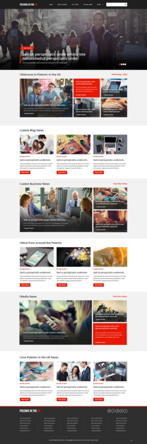 Web Design by pb for this project | Design: #10793630