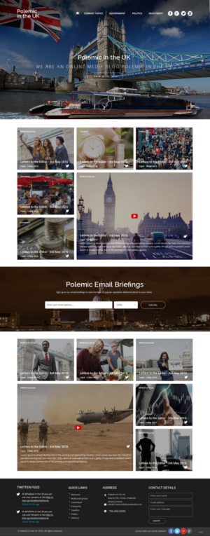 Web Design by pb for this project | Design: #10793633