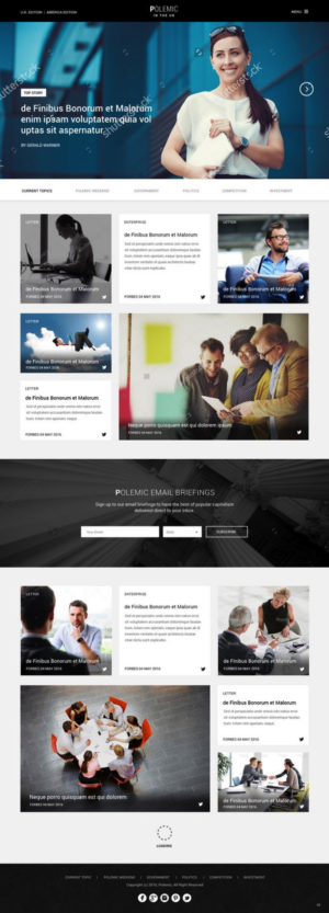 Web Design by pb for this project | Design: #10797892