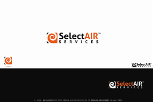 SelectAir Services | Logo Design by Senseless
