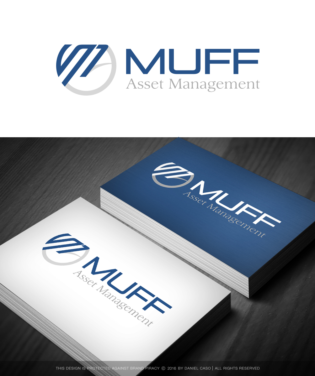 Logo Design by Daniel Caso Design for Muff Asset Management | Design #10880835