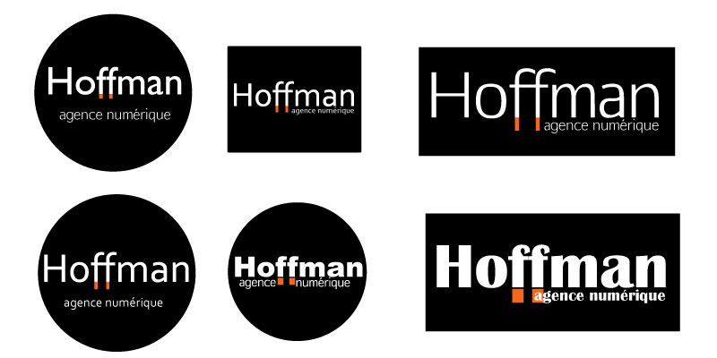 Logo Design by Eddy for Agence numérique Hoffman | Design #2244193