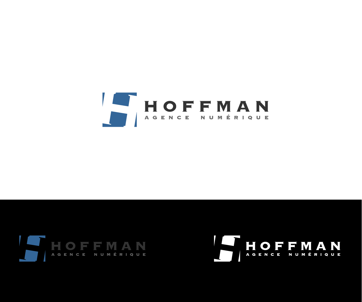 Logo Design by GliderGraphx for Agence numérique Hoffman | Design #2240841
