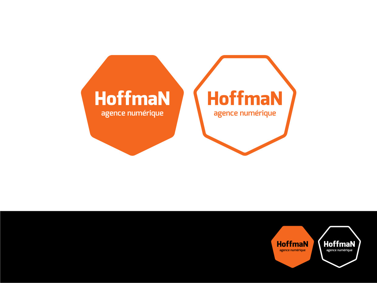Logo Design by Atvento Graphics for Agence numérique Hoffman | Design #2240878