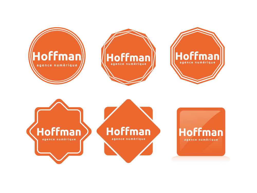 Logo Design by gennicar for Agence numérique Hoffman | Design #2240814