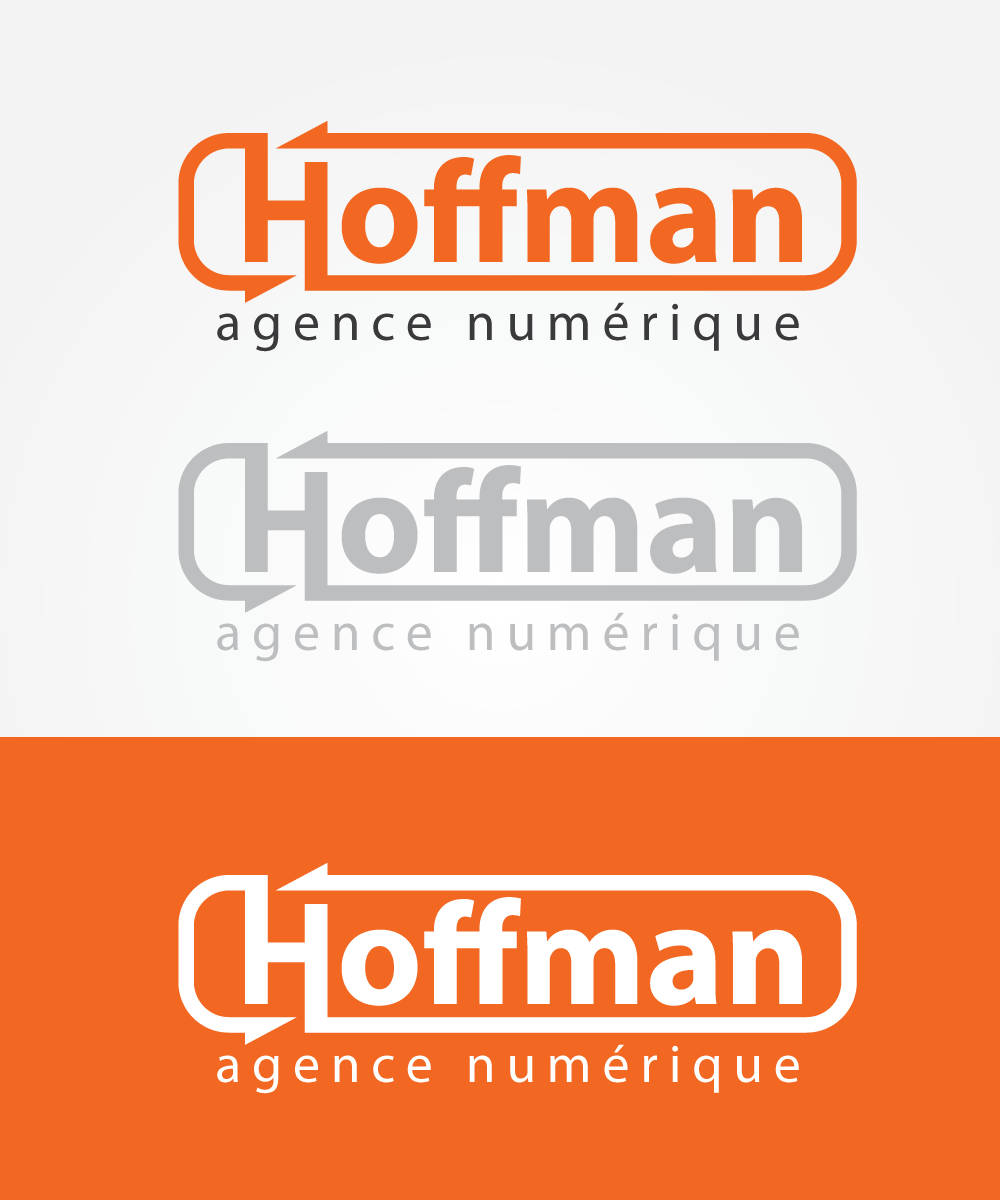 Logo Design by navacreative for Agence numérique Hoffman | Design #2242356