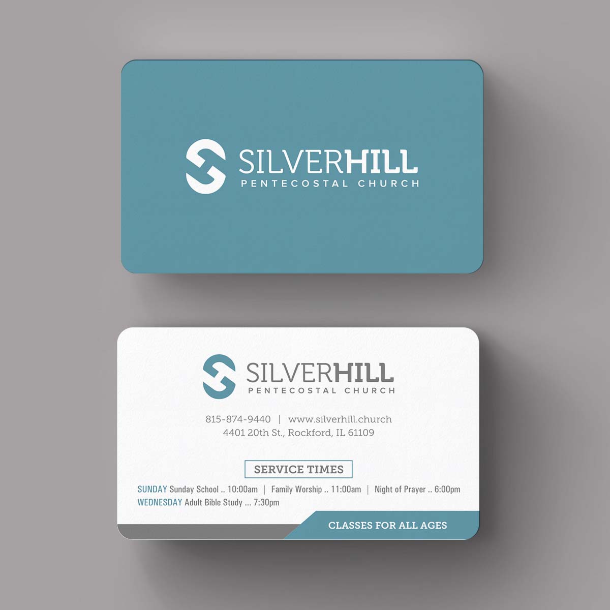 Visitenkarten-Design von INDIAN_Ashok für SILVER HILL PENTECOSTAL CHURCH | Design #10849352