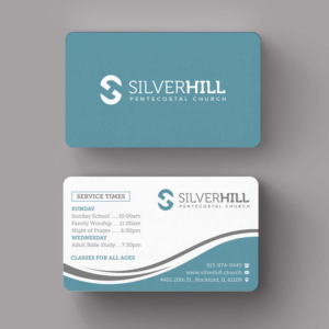 Visitenkarten-Design von INDIAN_Ashok für SILVER HILL PENTECOSTAL CHURCH | Design: #10849355