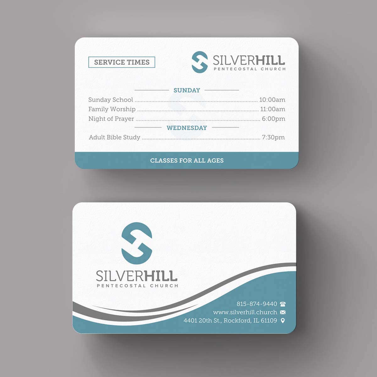 Business Card Design by INDIAN_Ashok for SILVER HILL PENTECOSTAL CHURCH | Design #10849356