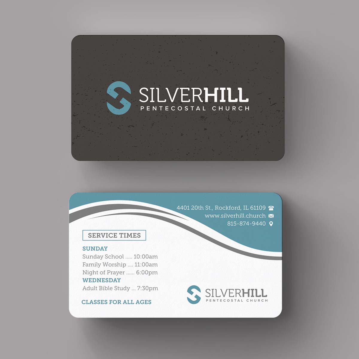 Business Card Design by INDIAN_Ashok for SILVER HILL PENTECOSTAL CHURCH | Design #10849357
