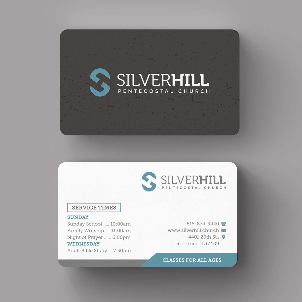 Design de Carte de Visite par INDIAN_Ashok pour SILVER HILL PENTECOSTAL CHURCH | Design #10849360