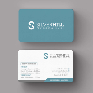 Visitenkarten-Design von INDIAN_Ashok für SILVER HILL PENTECOSTAL CHURCH | Design: #10849361