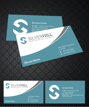 Business Card Design by joliau for SILVER HILL PENTECOSTAL CHURCH | Design: #10745042