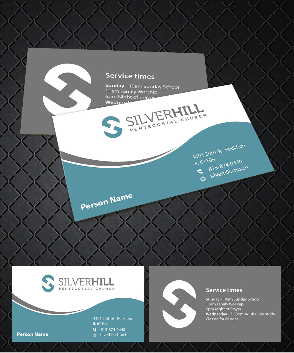 Diseño de Tarjeta de Presentación por joliau para SILVER HILL PENTECOSTAL CHURCH | Diseño #10745043