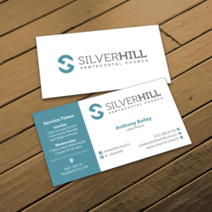 Business Card Design by Dezero for SILVER HILL PENTECOSTAL CHURCH | Design: #10930186