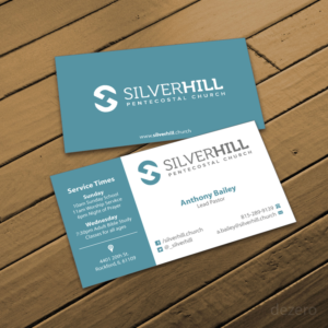 We need a fresh, new church business card!! | Business Card Design by Dezero