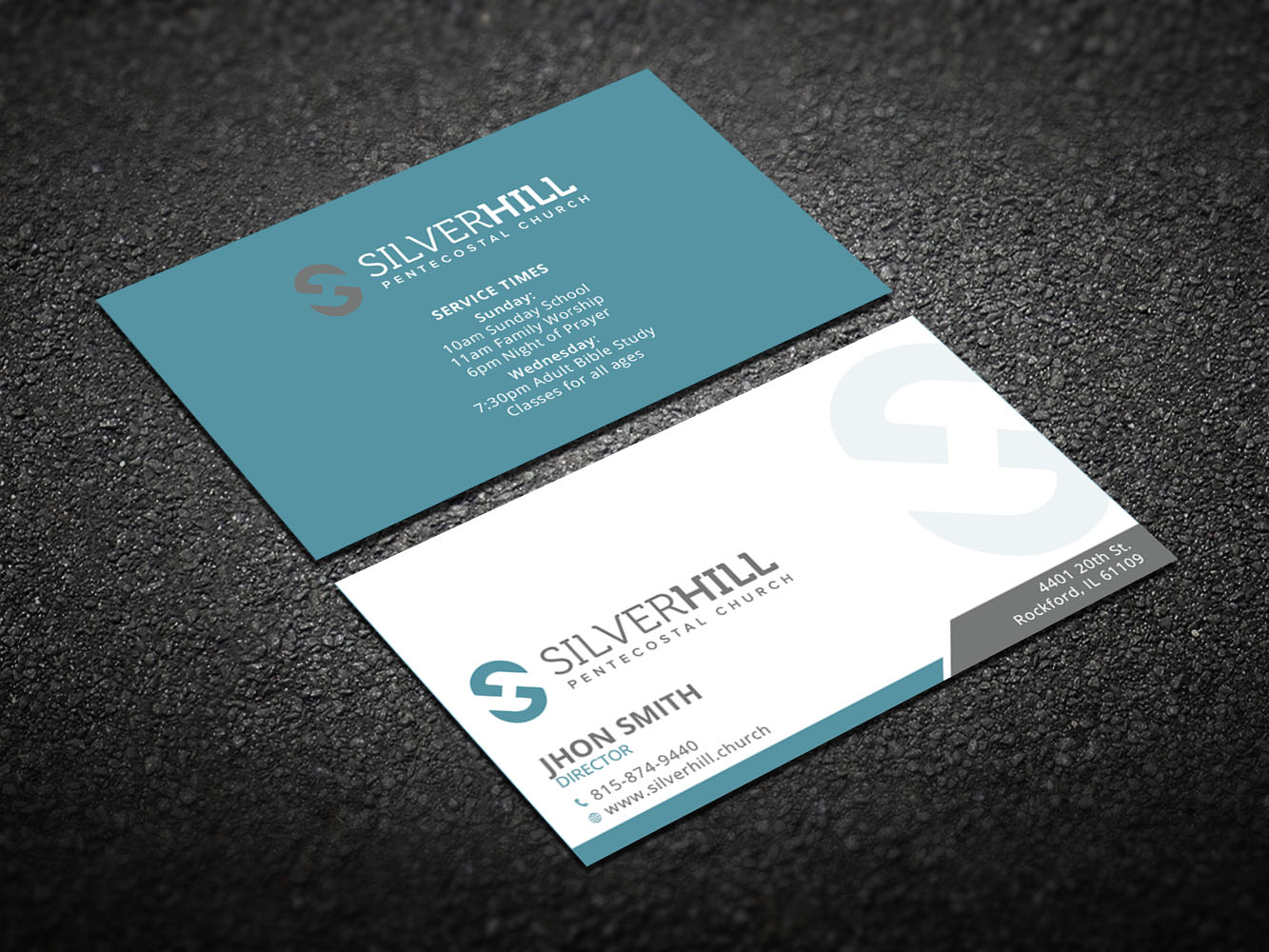 Design de Carte de Visite par Verified artistry pour SILVER HILL PENTECOSTAL CHURCH | Design #10759830