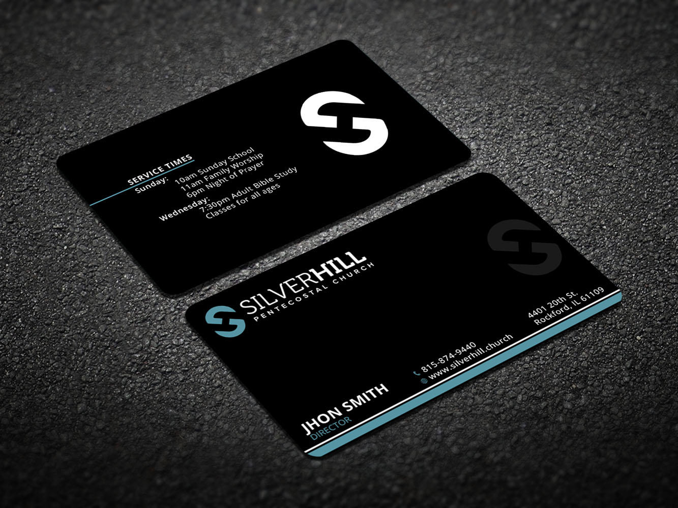 Design de Carte de Visite par Verified artistry pour SILVER HILL PENTECOSTAL CHURCH | Design #10759838