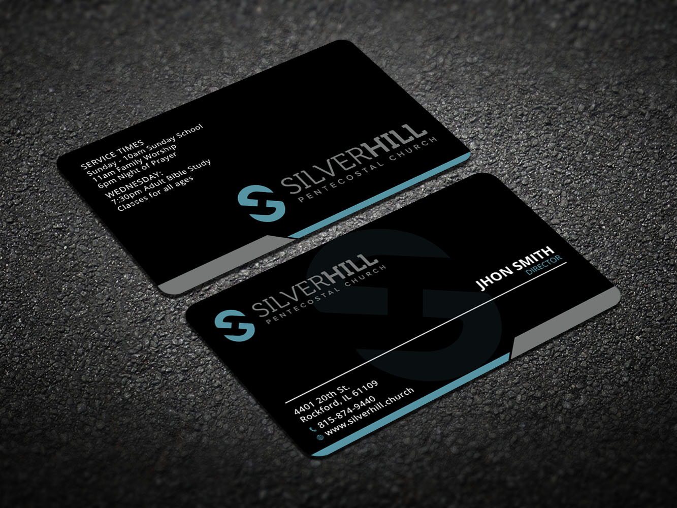 Design de Carte de Visite par Verified artistry pour SILVER HILL PENTECOSTAL CHURCH | Design #10759855