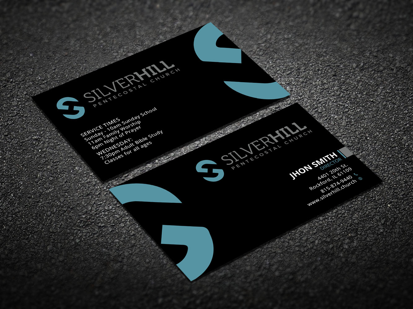 Visitenkarten-Design von Verified artistry für SILVER HILL PENTECOSTAL CHURCH | Design #10759857