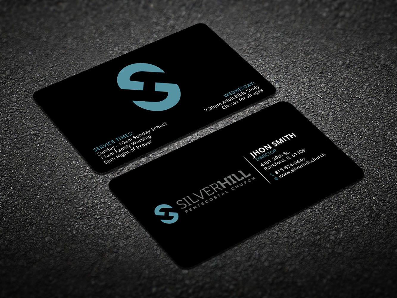 Design de Carte de Visite par Verified artistry pour SILVER HILL PENTECOSTAL CHURCH | Design #10765952