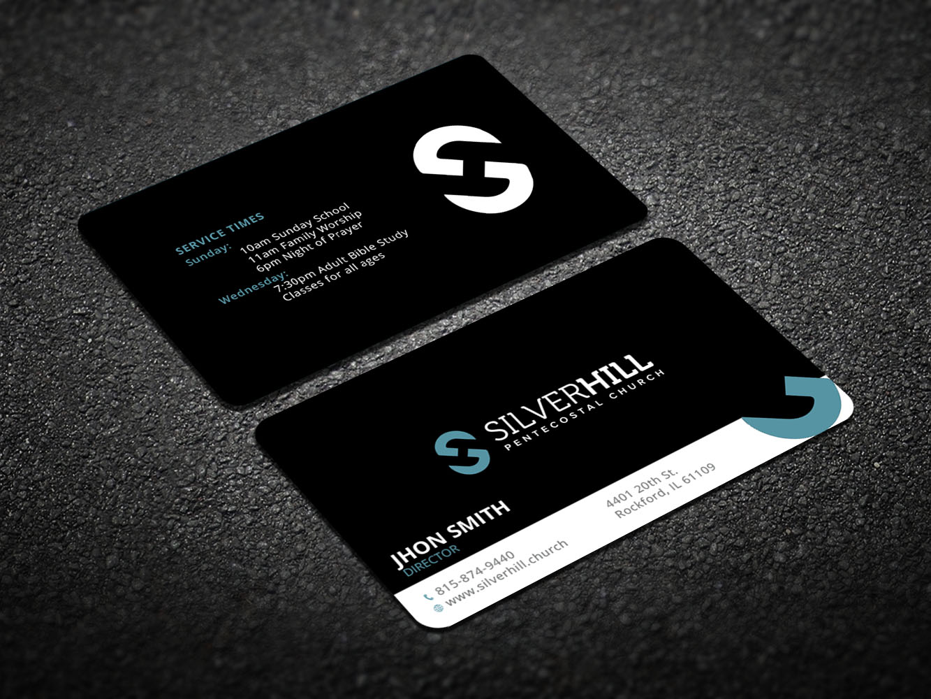 Diseño de Tarjeta de Presentación por Verified artistry para SILVER HILL PENTECOSTAL CHURCH | Diseño #10765981