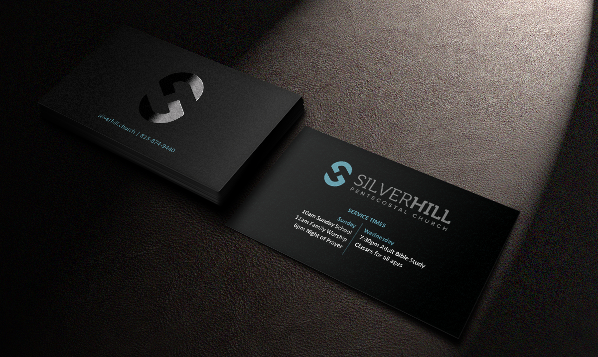 Diseño de Tarjeta de Presentación por Grafactory para SILVER HILL PENTECOSTAL CHURCH | Diseño #10793895