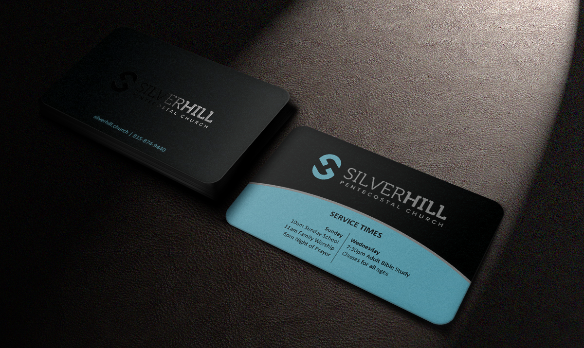 Diseño de Tarjeta de Presentación por Grafactory para SILVER HILL PENTECOSTAL CHURCH | Diseño #10796719