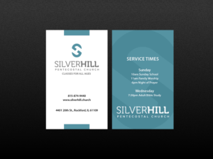 Diseño de Tarjeta de Presentación por Creations Box 2015 para SILVER HILL PENTECOSTAL CHURCH | Diseño: #10752971