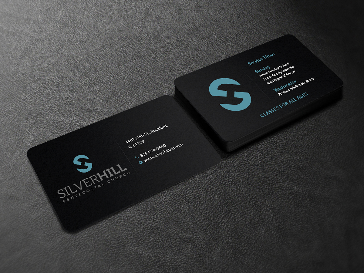 Business Card Design by Creations Box 2015 for SILVER HILL PENTECOSTAL CHURCH | Design #10752975