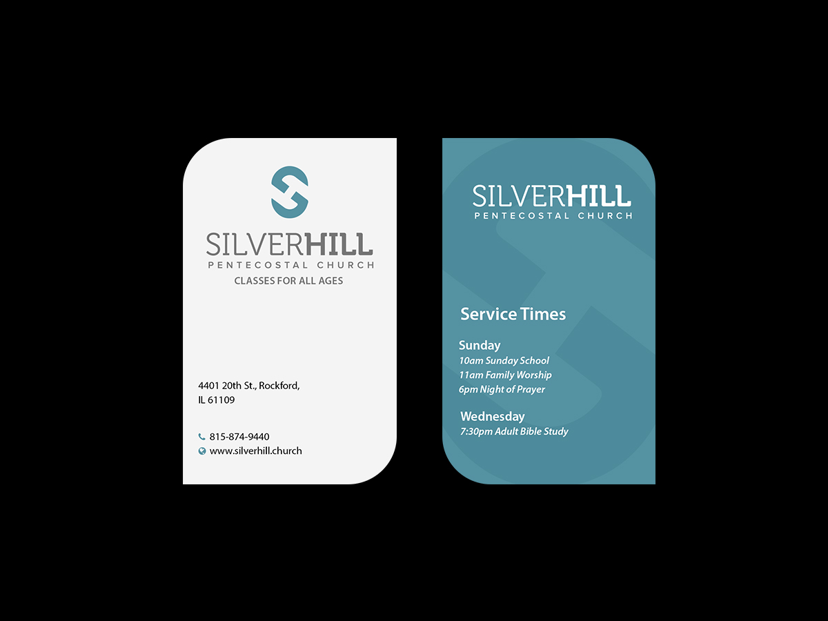Business Card Design by Creations Box 2015 for SILVER HILL PENTECOSTAL CHURCH | Design #10752984