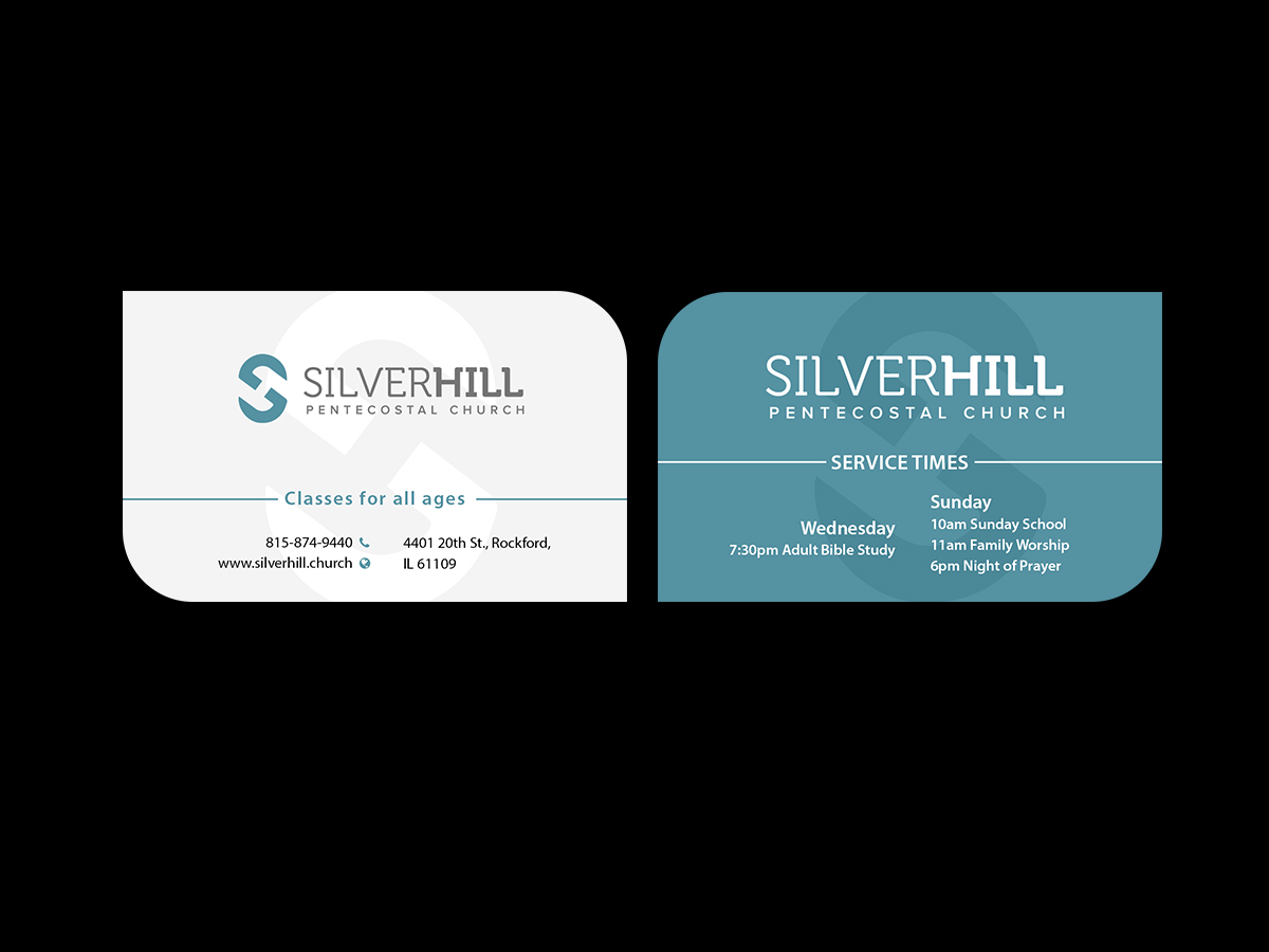 Business Card Design by Creations Box 2015 for SILVER HILL PENTECOSTAL CHURCH | Design #10752986