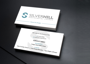 Business Card Design by Creations Box 2015 for SILVER HILL PENTECOSTAL CHURCH | Design: #10752987